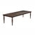 Brown Mila Dark Brown Extendable Rectangular Dining Table For Sale - Image 8 of 9