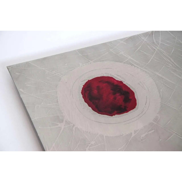 Etched Metal Paintings, 1980s, Set of 2 For Sale - Image 4 of 6