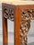 Hollywood Regency Heavily Carved Antique Asian Console / Altar Table For Sale - Image 3 of 6