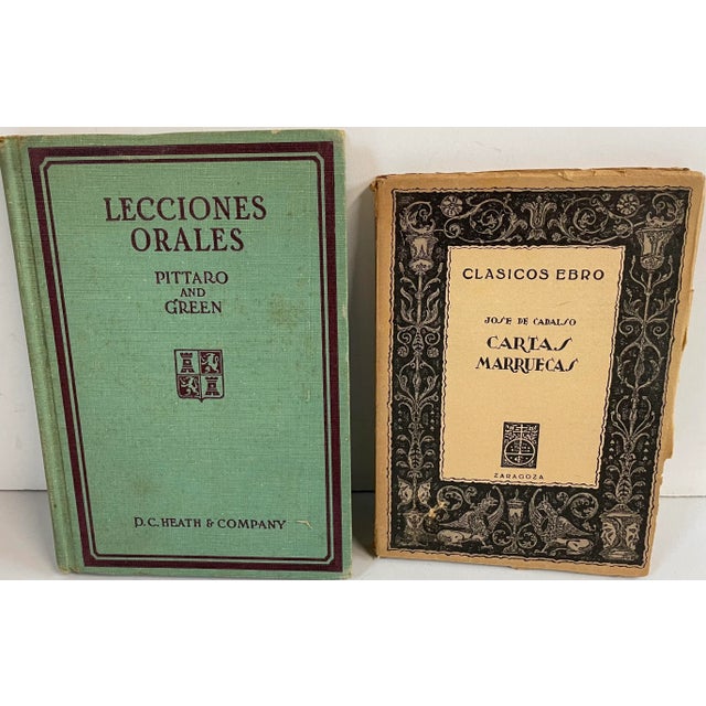 Paper 1940s Spanish Books - a Pair For Sale - Image 7 of 7
