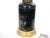 Pair of English Late 19th-Century Black Painted Tole Canister Table Lamps For Sale - Image 12 of 14