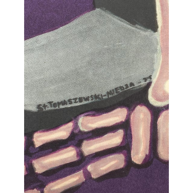 Polish Circus Poster by Stanislaw Miedza-Tomaszews, 1975 For Sale - Image 6 of 8