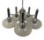 Vintage Five-Light Sputnik Chandelier by Emi Poljčane, Former Yugoslavia, 1983 For Sale
