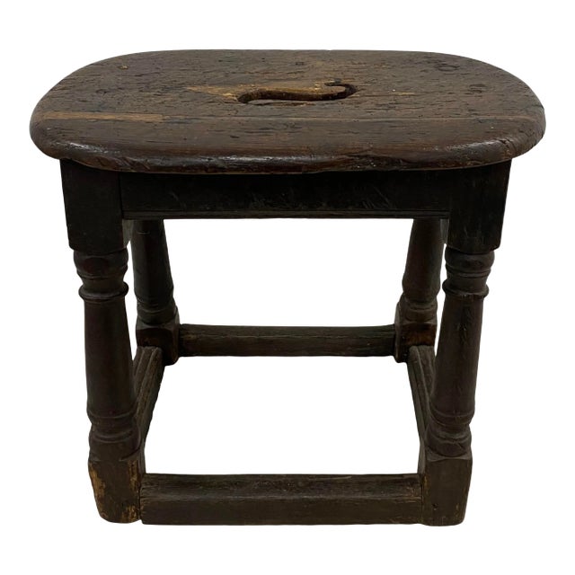 17th Century English Oak Joint Stool / Bench For Sale