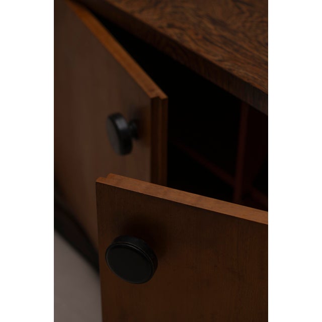 Brown Vintage Sideboard in the style of De Coene, 1930s For Sale - Image 8 of 18