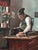Vintage Original Cottage Oil Painting: Gilded Framed Interior Art For Sale - Image 4 of 12