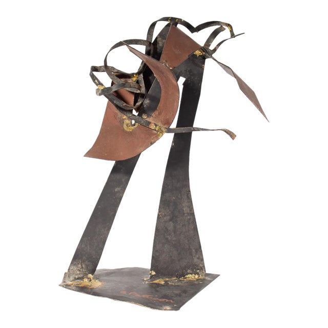 Abstract Metal Sculpture by Abbott Pattison For Sale
