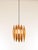 Metal Copper Kastor Pendant by Jo Hammerborg for Fog & Mørup, 1960s For Sale - Image 7 of 8