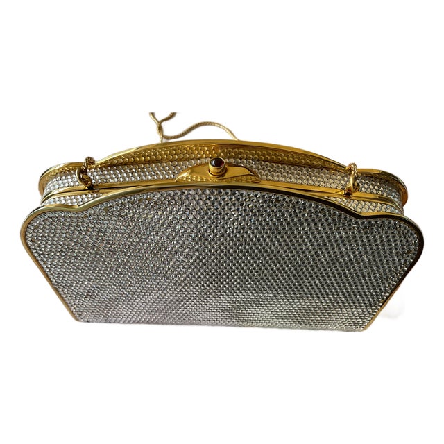 Judith Lieber Minaudière Clutch Bag/Crossbody. For Sale