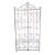 1950s French Iron Two Panel Gate For Sale