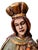 Antique Religious Folk Art - Carved Wooden and Painted Santos Figure of Santa Ana Triple For Sale - Image 13 of 18