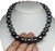Metal Diamond Tahitian Pearl Necklace 14 Karat Gold Certified For Sale - Image 7 of 10