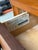 Vintage mid century modern broyhill Brasilia lowboy dresser with mirror. Gorgeous walnut grain. Piece was previously...