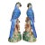 Vintage Chinese Blue Majolica Parrot Figurines - A Pair For Sale In Houston - Image 6 of 13