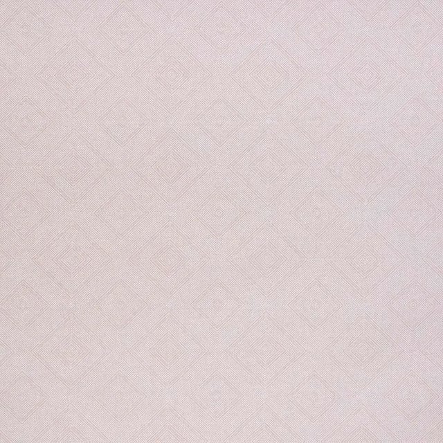 Schumacher Tortola Paperweave Wallpaper in Pink For Sale