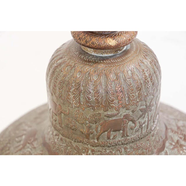 Late 19th Century Antique Copper Vase with Hindu Scenes, 19th Century For Sale - Image 5 of 13