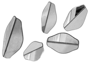 Vanity Foldable Wall Mirrors by Memoir Essence, Set of 5