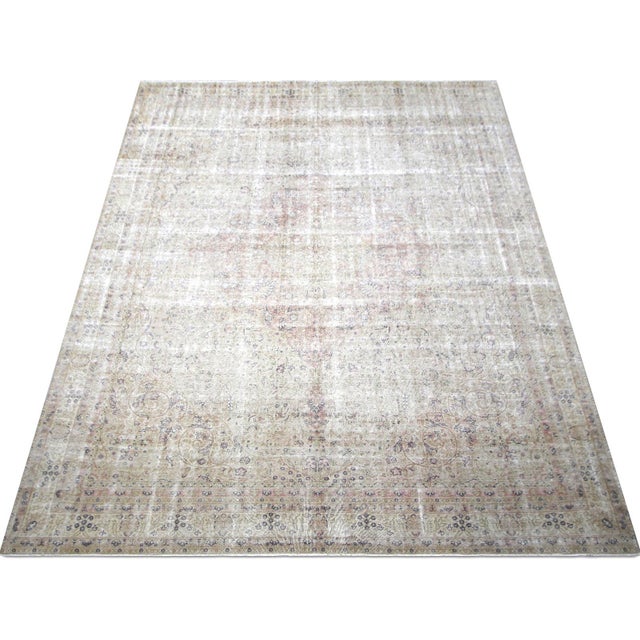 1920s 1920s Turkish Oushak Rug For Sale - Image 5 of 6