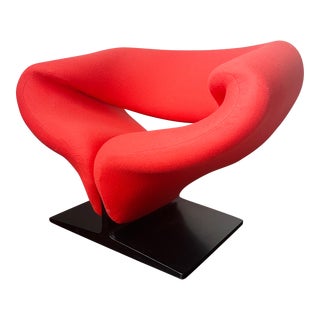 1990s Pierre Paulin Ribbon Chair Attributed to Artifort For Sale