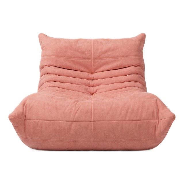 Togo Sofa Fireside Chair by Michel Ducaroy for Ligne Roset, 1970s For Sale