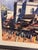 Paint G. D. Thyaga Raj Delhi Mazar Street Scene Watercolor, Circa 1968 For Sale - Image 7 of 12