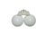 Metal Two-Armed Wall Lamp from Elmet Zabrze, 1970s For Sale - Image 7 of 10