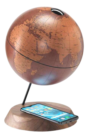 Tecnocuoio Bridge Globe by Zoffoli Mappamondi