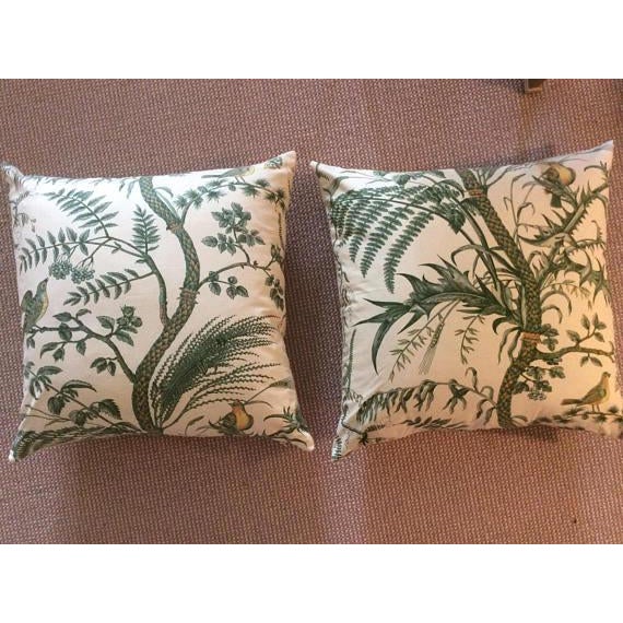 **Pillows come with Down Inserts!** A classic from Brunschwig and Fils-Bird and Thistle is one of those designs that...