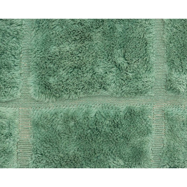 2020s Oversize Hand-Knotted Moroccan Wool Rug | 11'9" X 8'1" | One of a Kind For Sale - Image 5 of 8