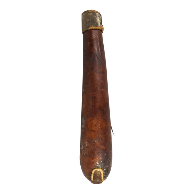 Early 20th Century Maasai Beaded Milk Gourd Container Kenya For Sale
