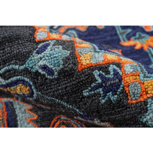 Ibiza Navy Hand Tufted Area Rug 8' X 10' For Sale - Image 4 of 8