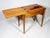 Mid 20th Century Vintage Original Mid-Century Modern All Wood Maple Finish Sewing Machine Cabinet With Flip-Down Top & Pull Out Drawer For Sale - Image 5 of 14
