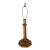 Early 20th Century American Folk Art Arts & Crafts Oak Table Lamp For Sale