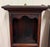 Wood Antique English Pair Bookcases Plate Racks Wall Shelves Hanging Wall Oak 1920-30 For Sale - Image 7 of 18