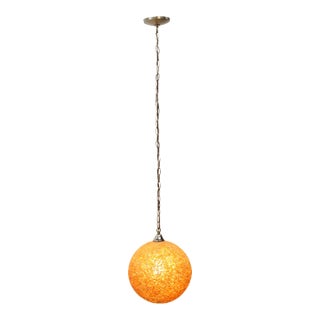 1960s Plastic Confetti Sphere Pendant Lamp For Sale