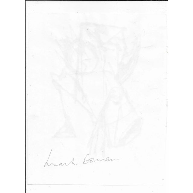 1991 abstract painting on paper by Northern Virginia by DC area artist Mark Dorman. Signed on the back. Combined shipping...