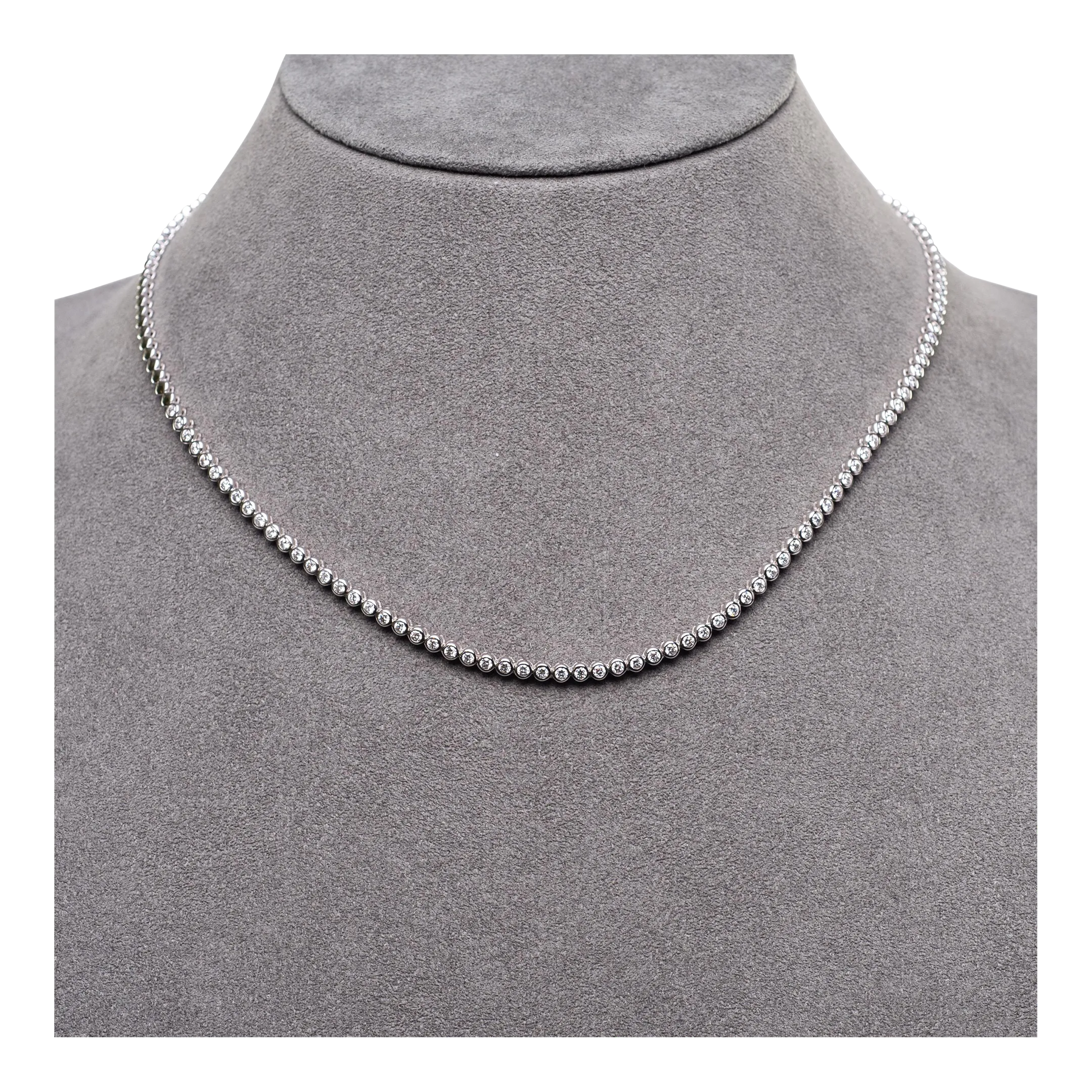 Rocks With Soul White Gold Perfect Everyday Bezel Set Diamond