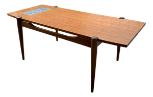 Teak Coffee Table by Louis Van Teeffelen for Wébé, 1960s