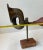 Brown Vintage Scrap Art Sculpture with Brass Car Horn For Sale - Image 8 of 10