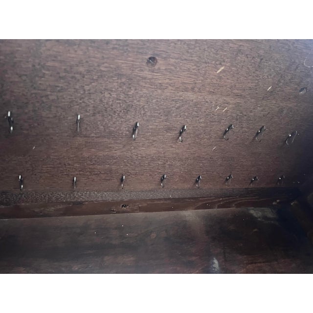 Antique Jacobean Revival Hand Carved Hutch/Cupboard For Sale - Image 12 of 12