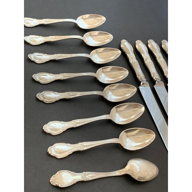 アクセサリー Tiffany&Co. Antique Cutlery Silver Bangl Wave Edge by Tiffany and Co. Sterling Silver Flatware Set 12