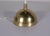 Floor Lamp in Brass and Lacquered Metal, Switzerland, 1950s. For Sale - Image 6 of 7