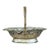Rare 18th Century English Sterling Silver Cake Basket by Burrage & Davenport, Circa 1775 For Sale