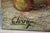 Vintage & Heavily Textured Expressionistic Impasto Still Life Painting With Apples, Signed, 21” X 12.5” - Cottage-Core & Kitchen Decor - See Pics! For Sale - Image 4 of 6