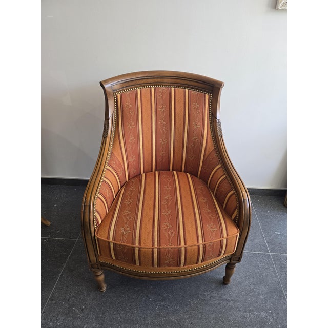 Wingback Armchairs from SE Manufacture, 1980s, Set of 2 For Sale - Image 3 of 18