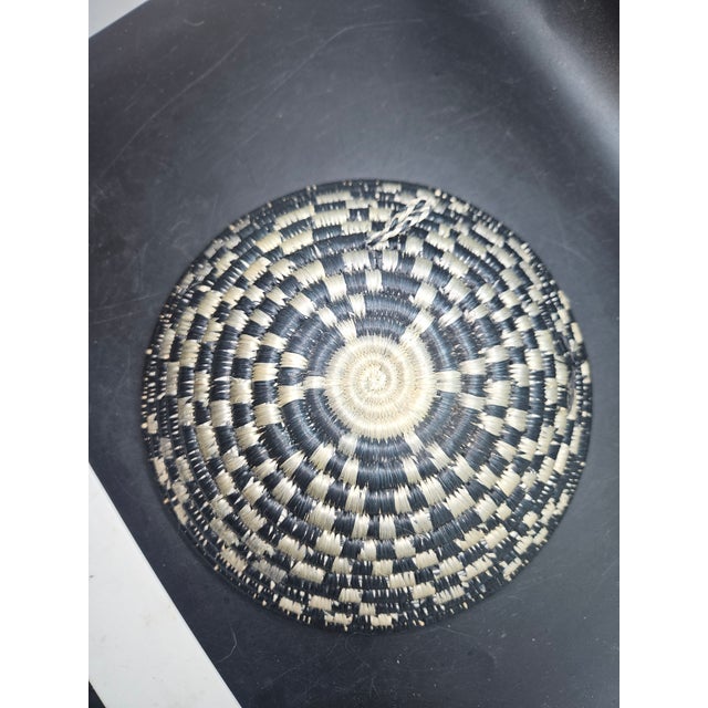 handwoven Rwandan basket