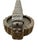 A wonderfully sculptural vintage wood nutcracker with a beautifully worn, hand-hewn character. The rustic carved form...