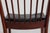 Vintage Dining Chairs in Mahogany with Blue Leather Seats from Fritz Hansen A/S, 1940s, Set of 8 For Sale - Image 12 of 18