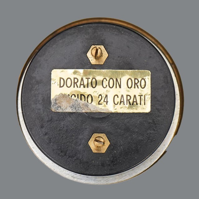 Gold-Plated As/Am Ceiling Light by Franco Albini and Franca Helg for Sirrah, 1970s For Sale - Image 13 of 16