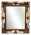 Parcel Gilt and Painted Bevelled Glass Mirror For Sale